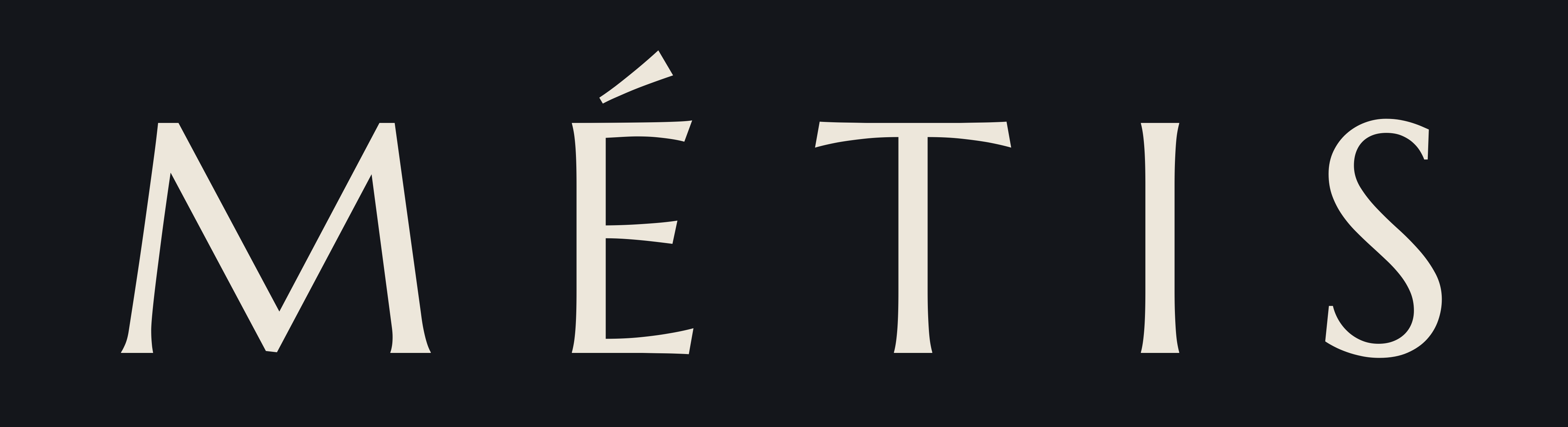 Wordmark ouro fundo escuro